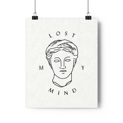 "Lost my Mind" SS22 Print White